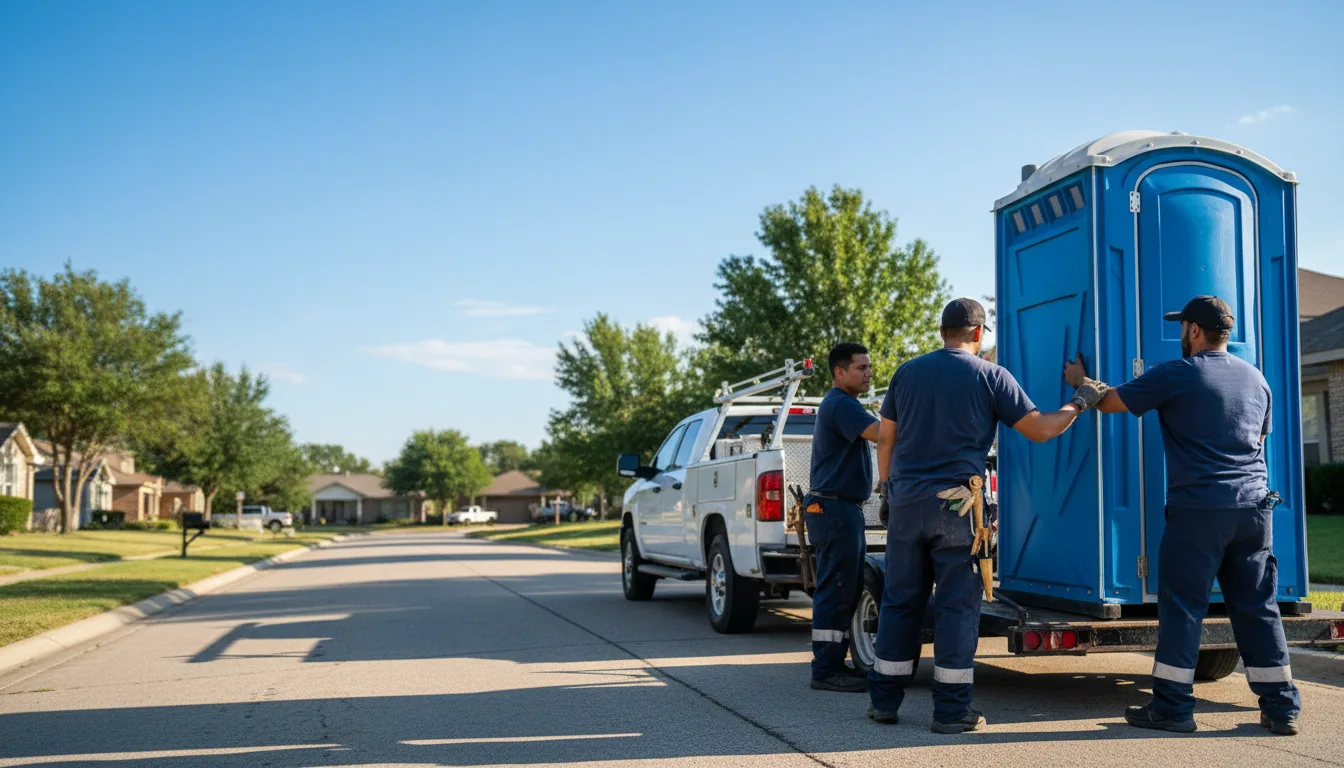 Portable Toilet Rental in Delavan, IL near me